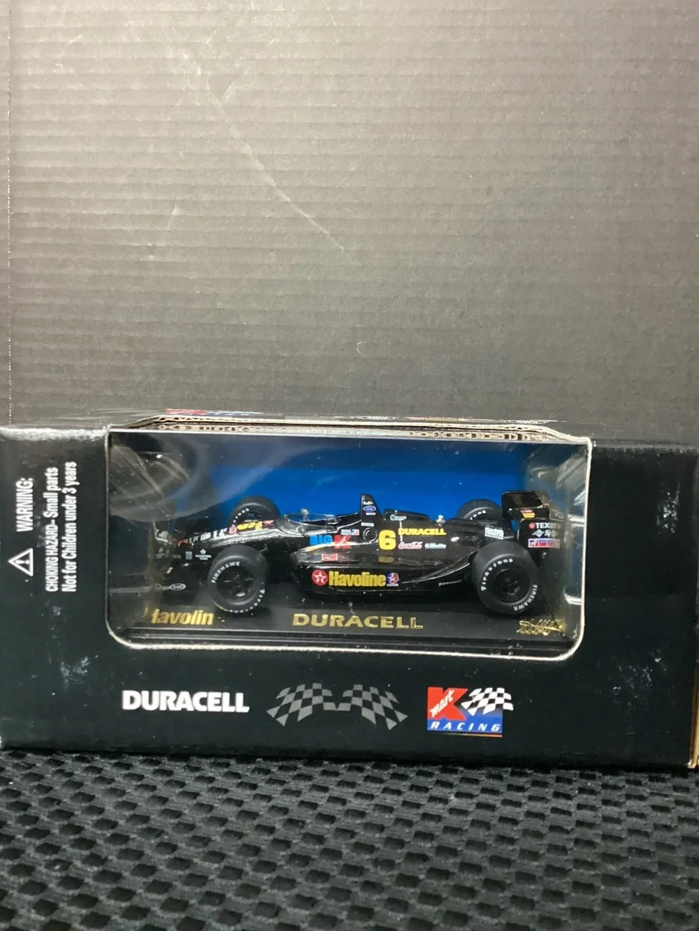 Duracell Kmart #6 1999 havoline Black Racing Car Model - Collectible Display